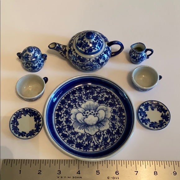 10 pcs. Miniature coffee set; NWOT - Picture 3 of 4